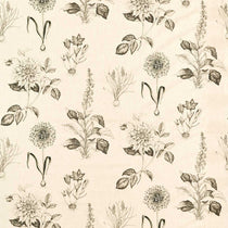 Roseraie Charcoal Fabric by the Metre